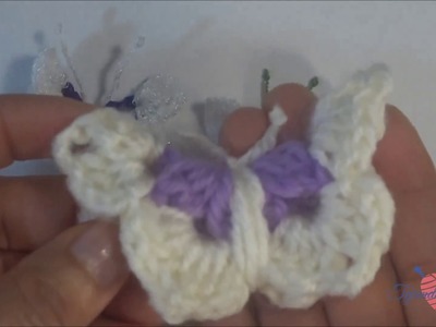 Maripositas a crochet #2