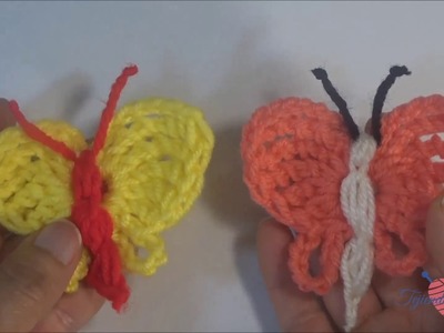 Maripositas a crochet