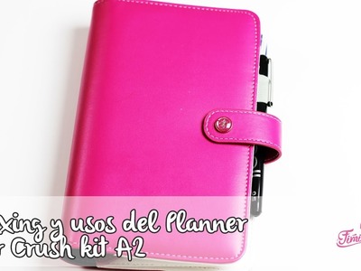 Unboxing Kit A2 Planner Color Crush Fucsia y usos.