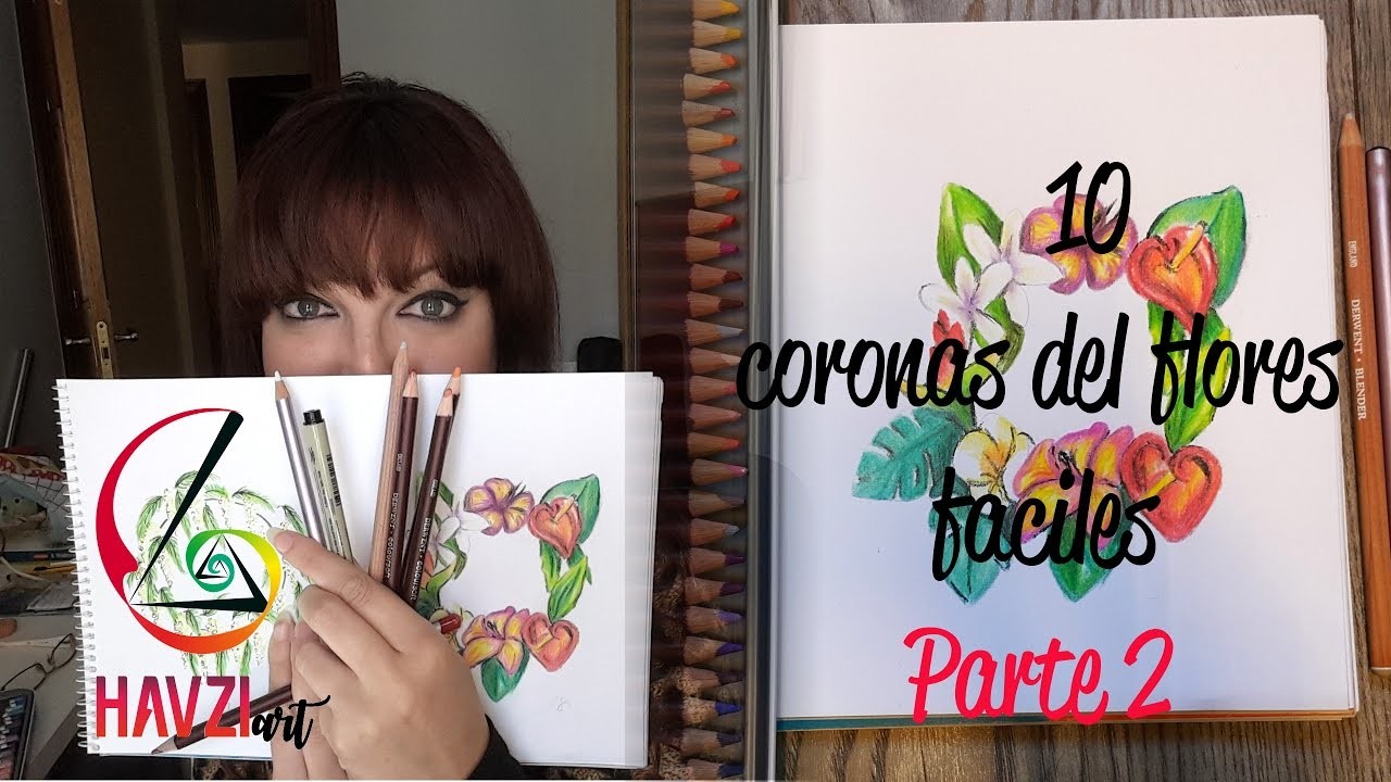 VIDEO TUTORIAL - DIY 10 Coronas de flores #2 [ESP]