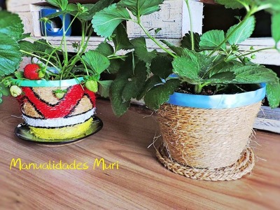 Decoración de Macetas, Ideas DIY Primavera ????