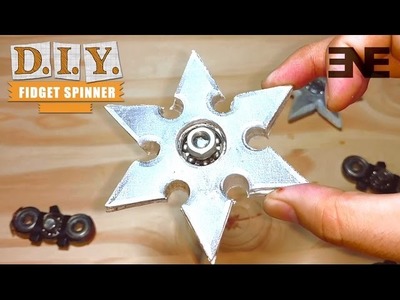 Fidget Spinner Paper Shuriken. How To Make . Hand Spinner. spinner papel Barato sencillo casero