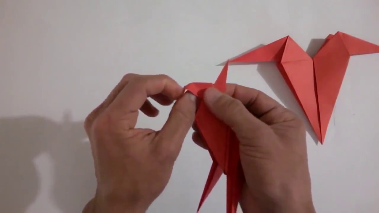 ORIGAMI  PERRO DE PAPEL   cachorro origami paper dog