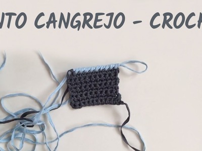 Punto de cangrejo - Crochet