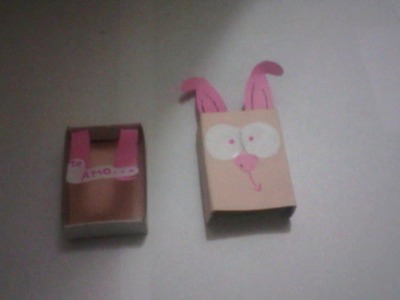 Como hacer manualidades con cajitas de fósforo