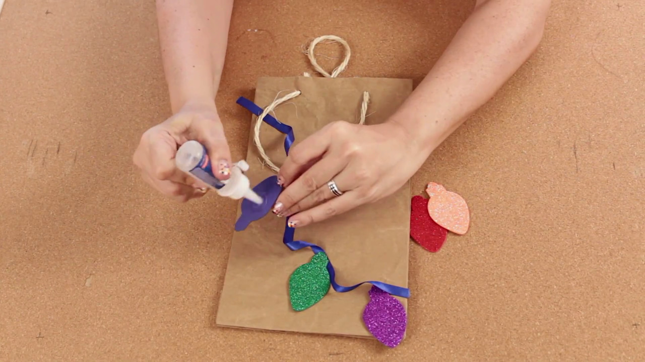 Decora tus bolsas de papel - Manualidades para ti - DIY