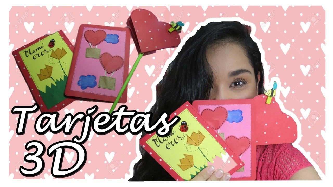 DIY- TARJETAS 3D (Dia de la Madre) - Amada Princesa