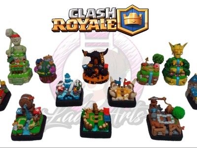 Full Collection Arenas | Clash Royale | Polymer Clay