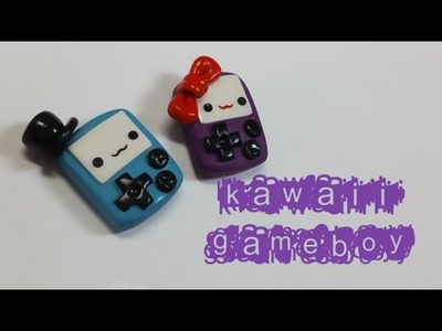 Kawaii Game Boy Polymer Tutorial | FIMO | PORCELANA |