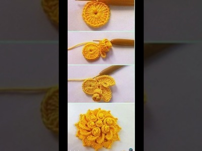 Manualidades tejidas a crochcet Flores