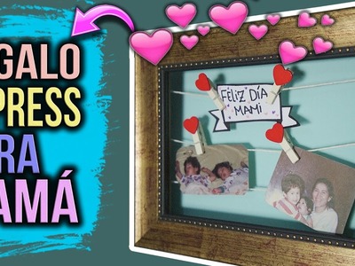 ???? REGALO RÁPIDO Y BONITO PARA MAMÁ ❤ Manualidades