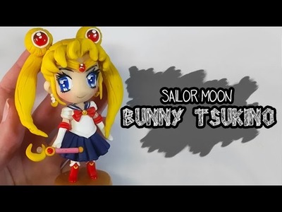 Sailor Moon - Bunny Tsukino ( Usagi, Serena ) Polymer Tutorial | FIMO | PORCELANA | PLASTILINA |