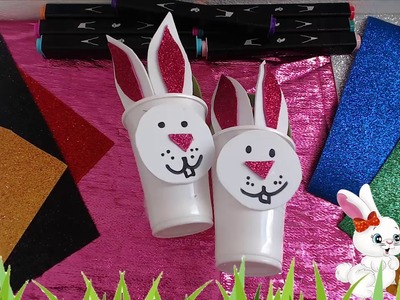 STOP MOTION MANUALIDADES FACIL PARA NIÑOS - CESTA DE CONEJO