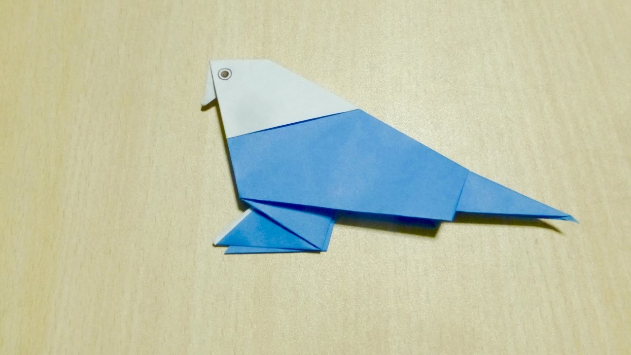 【Bricolaje】 Perico. Origami. El arte de doblar el papel.