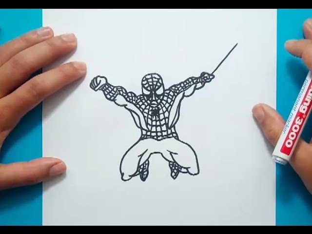 Como dibujar a Spiderman paso a paso 2 | How to draw Spiderman 2