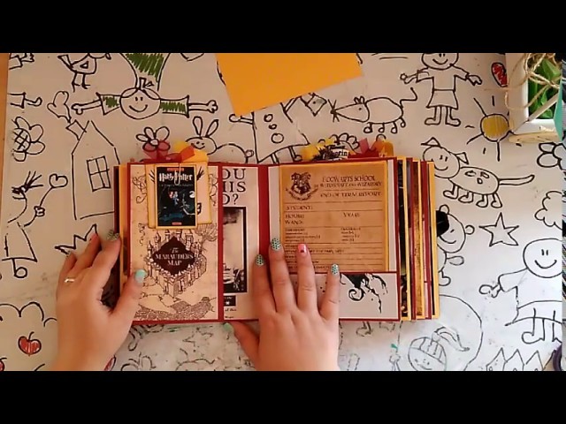 Harry Potter Album Scrapbook - Muñecas de Trapo