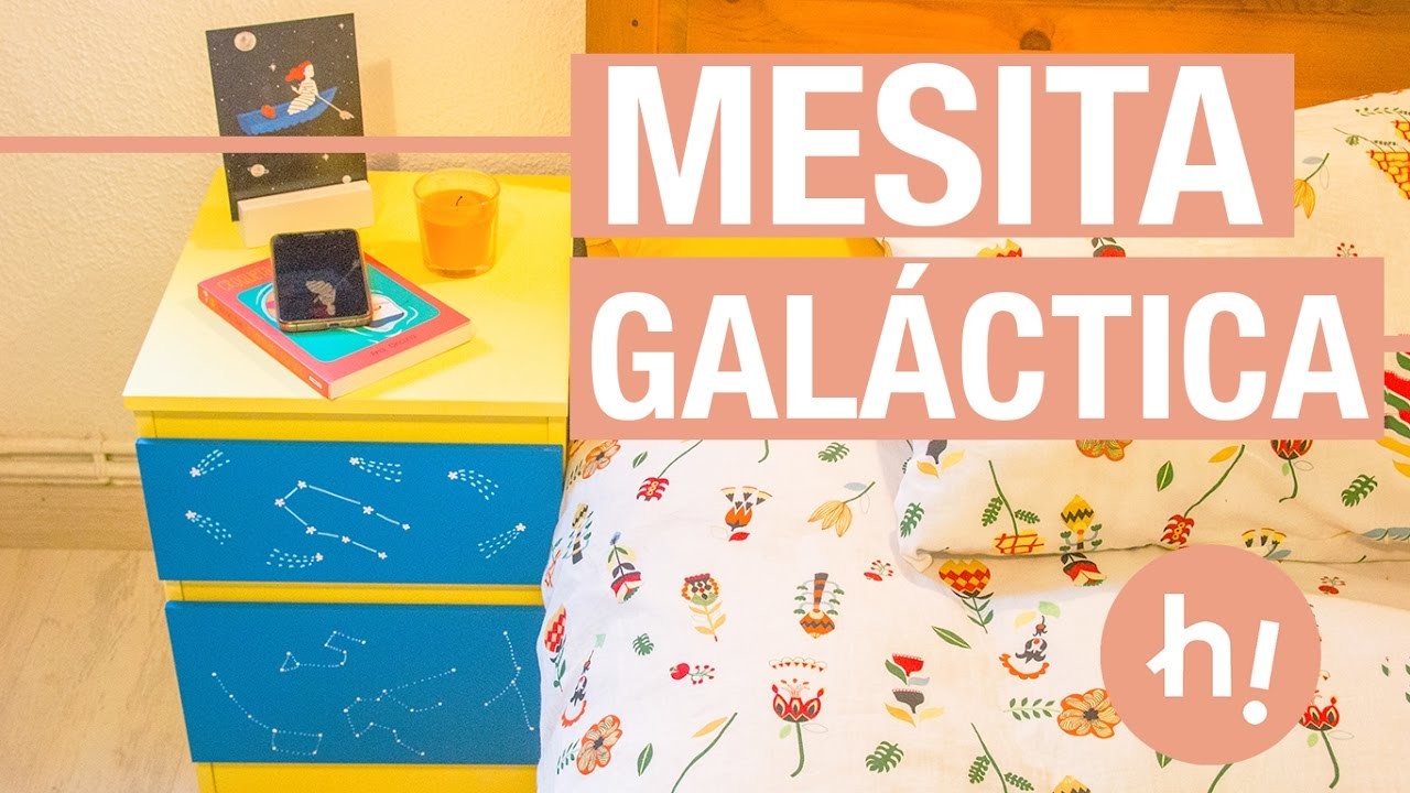 Mesita de noche personalizada · Handfie DIY