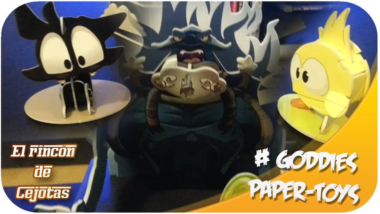 [ANKAMA TOYS] Goddies Paper-toys