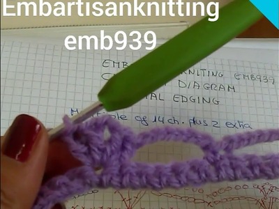 Borde de pétalo en crochet