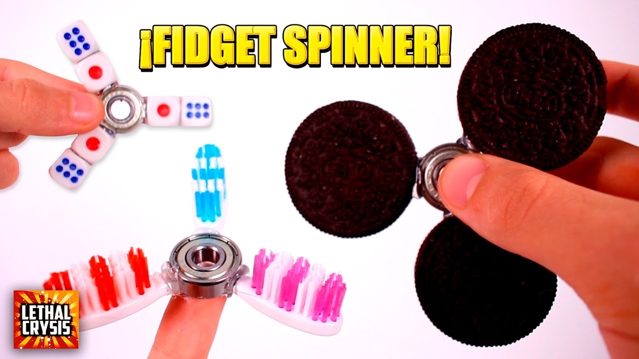 Cómo hacer 7 Fidget Spinner caseros
