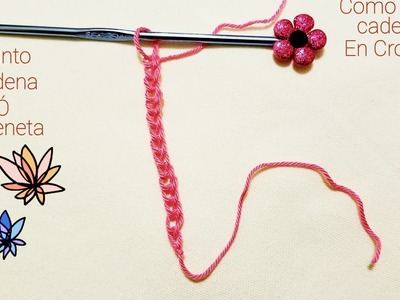 Como hacer Cadenitas en Crochet(Ganchillo)Paso a paso -(Crochet para Principiantes)