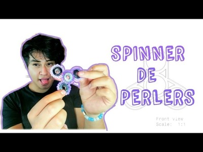 DIY |  FIDGET SPINNER CON PERLER BEADS - DANIEL'S TENORIO