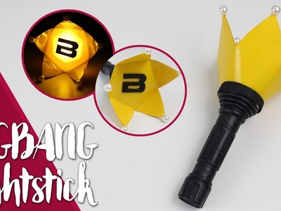 DIY KPOP: ¡Haz tu propio LIGHTSTICK de BIGBANG! |K-freak| BIGBANG,