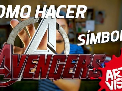 THE AVENGERS - DIY. COMO HACER SÍMBOLO #LosVengadores #TheAvengers @Avengers