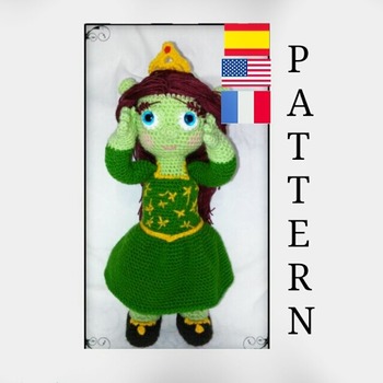 pattern amigurumi princess fiona pdf english