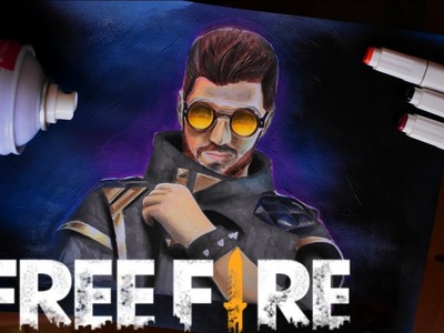 Como DIBUJAR a DJ ALOK DE FREE FIRE  paso a paso facil | how to draw dj alok from free fire