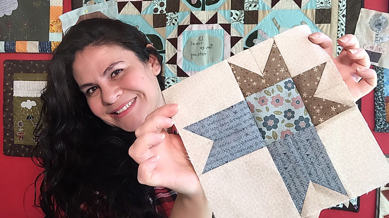 Estrella básica en patchwork, video explicado