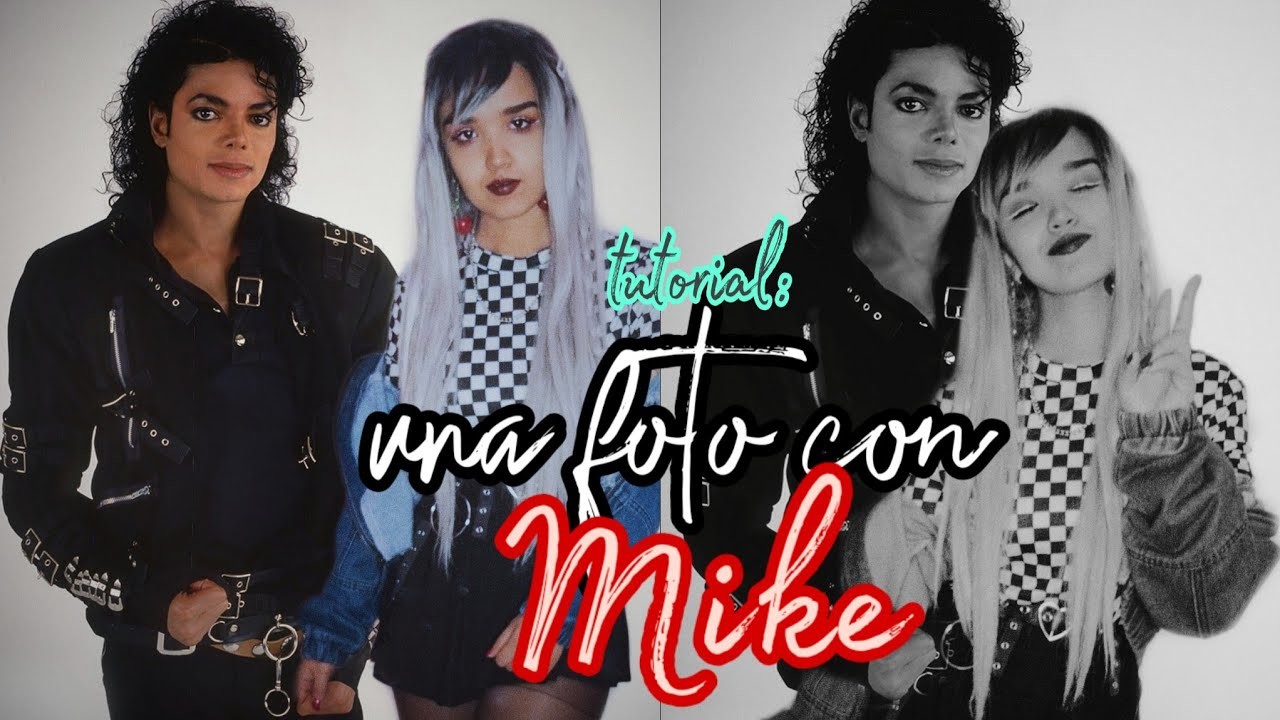 Como editar una foto con Michael Jackson DIY| (tutorial)