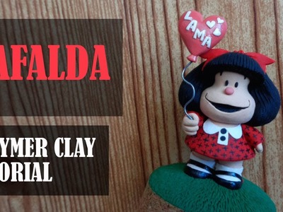 Como hacer a “Mafalda” en arcilla polimérica. Polymer clay “Mafalda” tutorial.