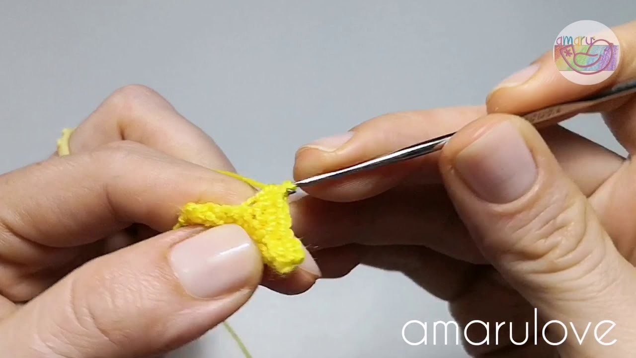 ????????Cómo tejer bananas a crochet! (para realizar en 5 min). #bananos tejidos