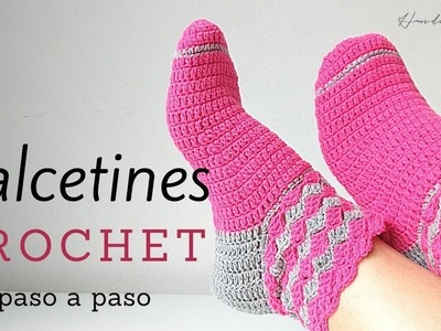 Cómo tejer medias o calcetines a crochet