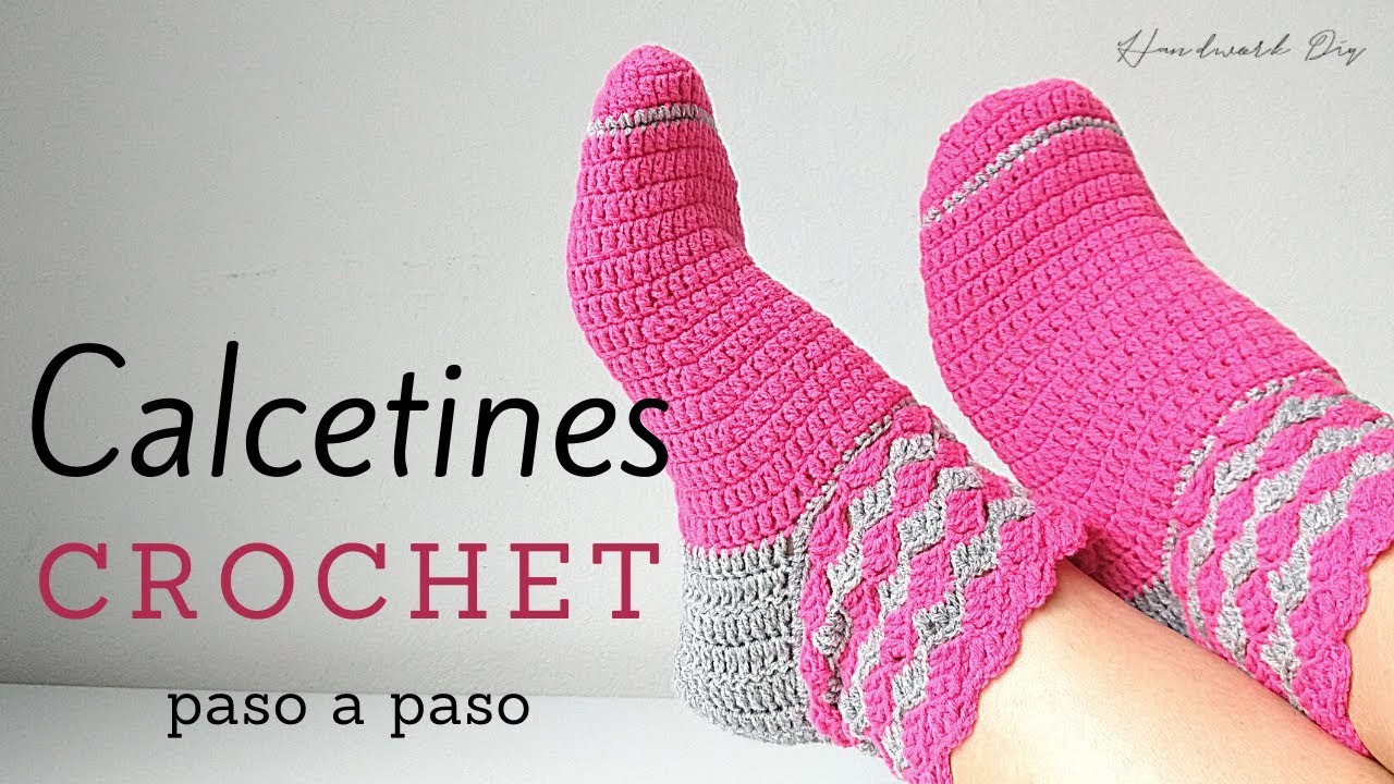 Cómo tejer medias o calcetines a crochet