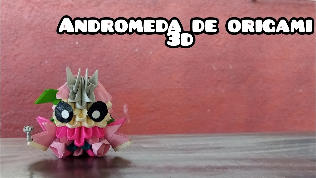 Andromeda de origami 3d TUTORIAL