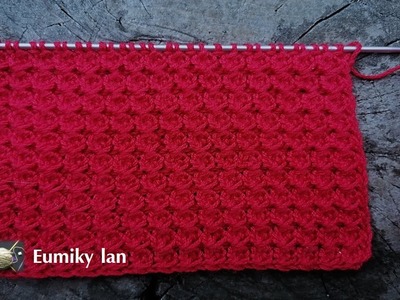 PUNTO ESFERAS - Tejido con dos agujas