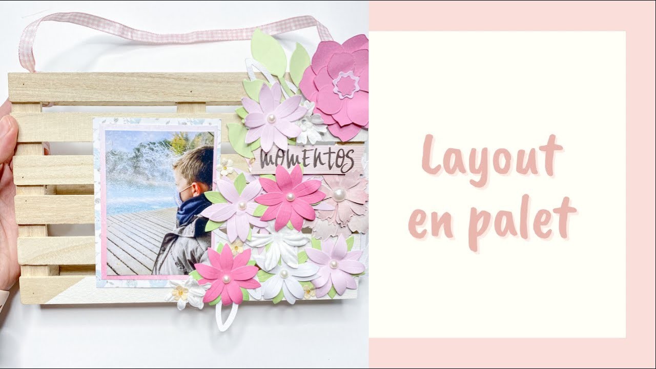 Tutorial Scrapbooking - Layout en Palet