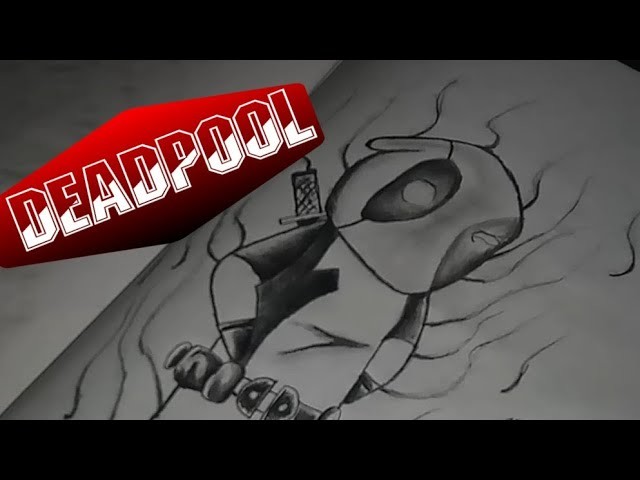 Como dibujar a Deadpool paso a paso⚡