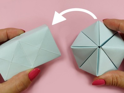 ORIGAMI - Flexahedron mágico de origami - Origami Transforming Flexahedron