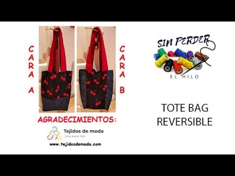 TOTE BAG REVERSIBLE