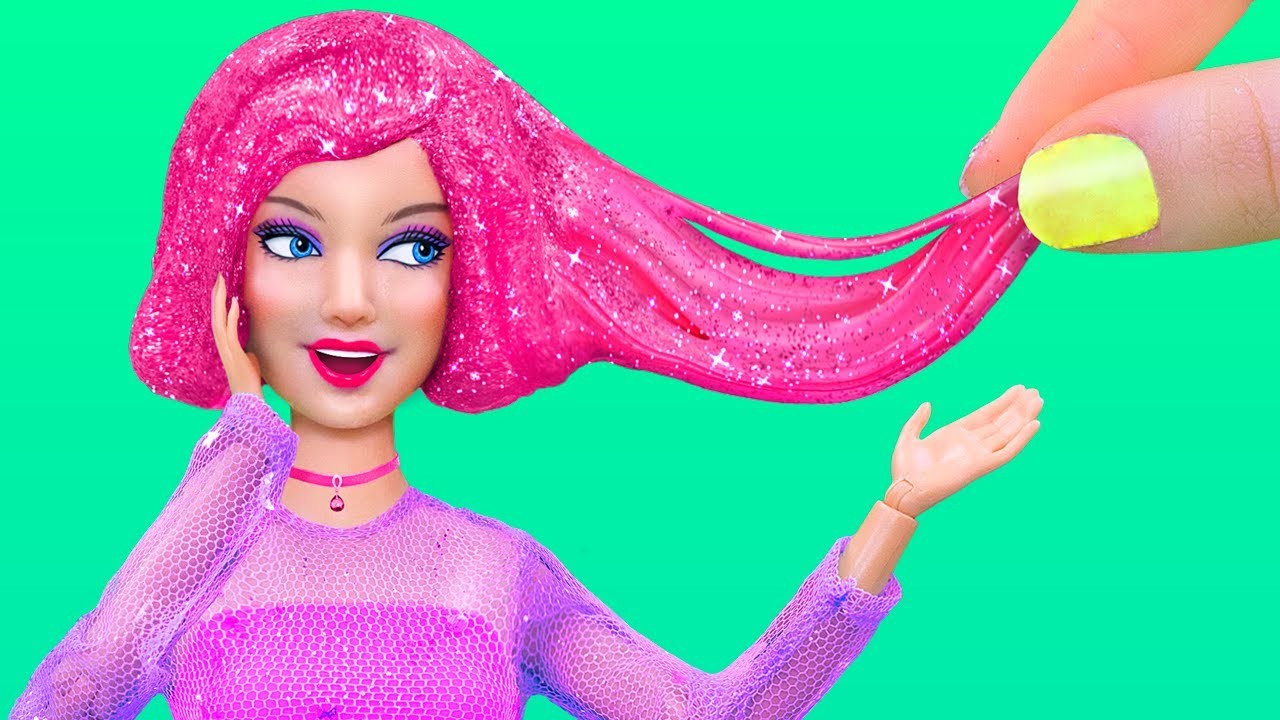 10 DIYs para Barbie y LOL Surprise. Muñecas anti-estrés