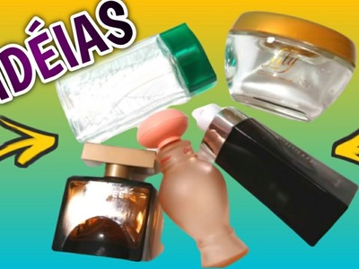 5 Lindas Idéias para Decorar Frascos de Perfumes - Artesanato Reciclado