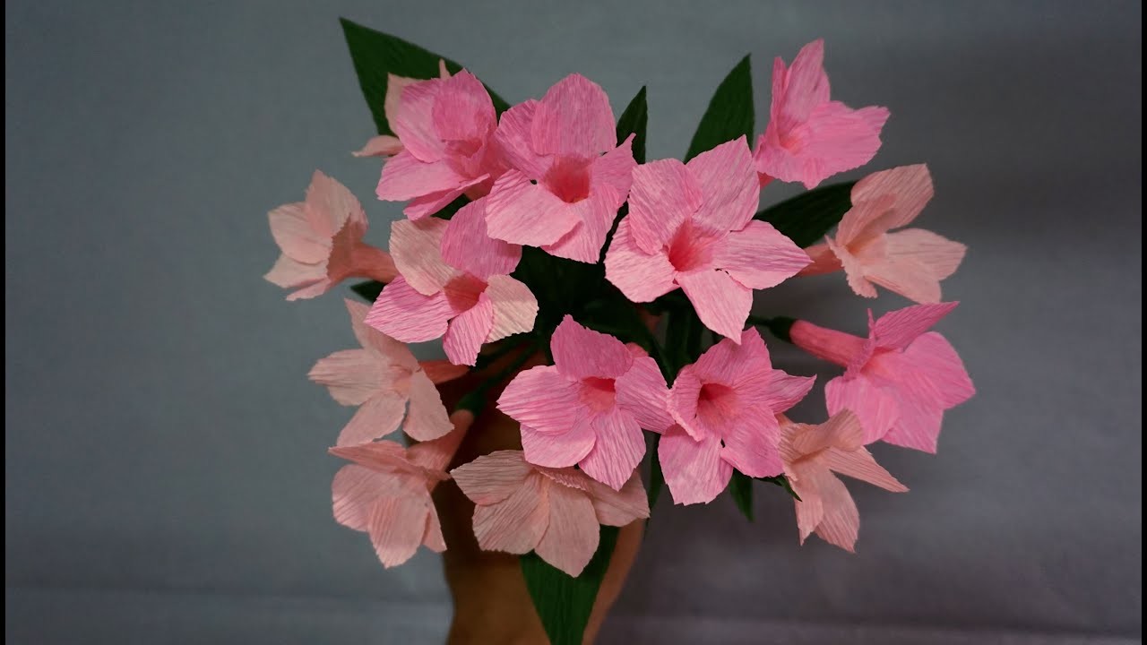 Como Hacer Flores de Papel Crepe - las hortensias - Decogarden