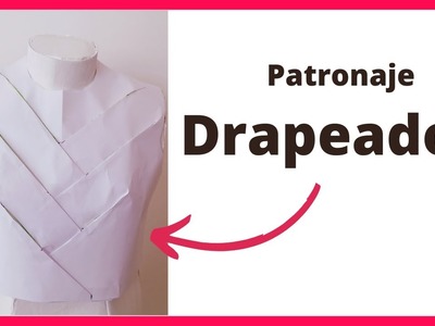 Cómo hacer drapeados en el Delantero para una Blusa? | Pattern magic 1