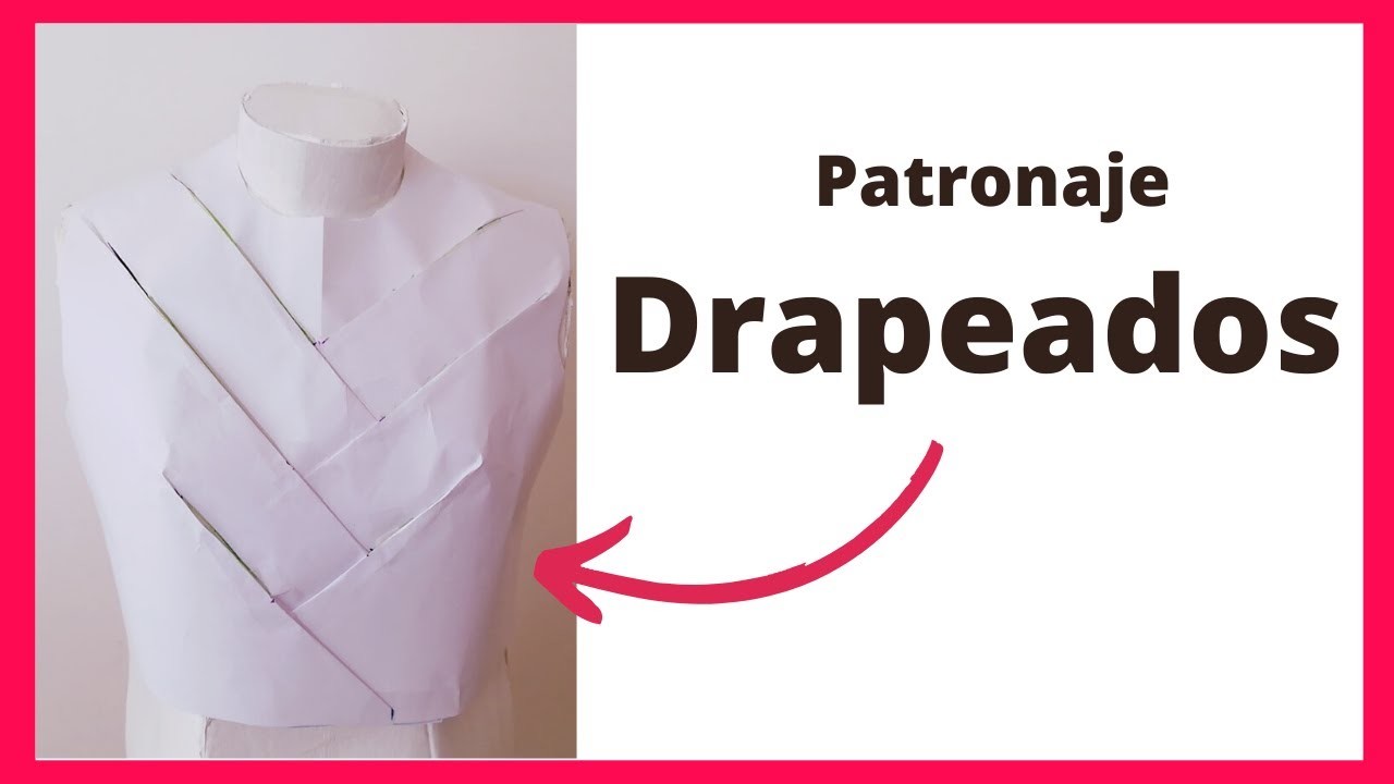 Cómo hacer drapeados en el Delantero para una Blusa? | Pattern magic 1
