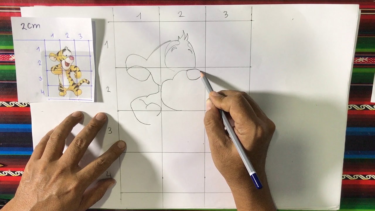 Como hacer un dibujo a escala #1 - Fácil y sencillo | Maestro Funes