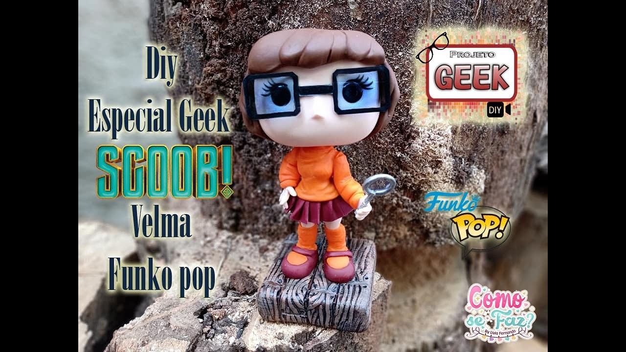 Diy - Geek  Especial Scooby Velma #funkopop