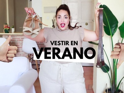 Trucos para VESTIR CON ESTILO en Verano | Tallas Grandes | Pretty and Olé